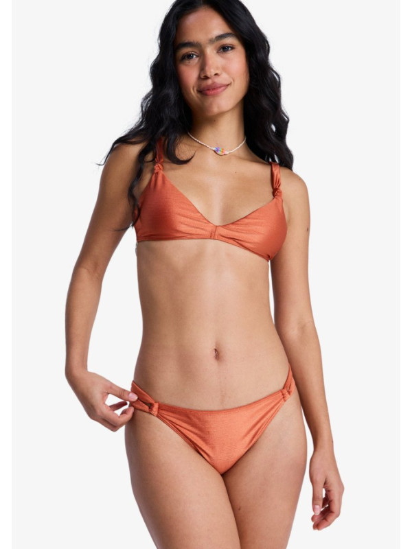 Beachside Bohemia - Braguita de bikini de cobertura media para mujer