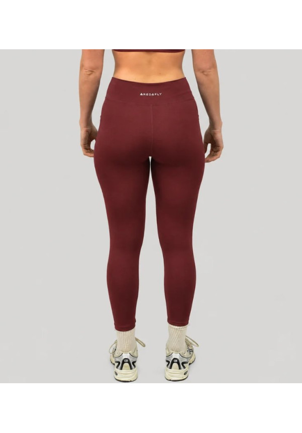 Long Leggings Essential BURGUNDY