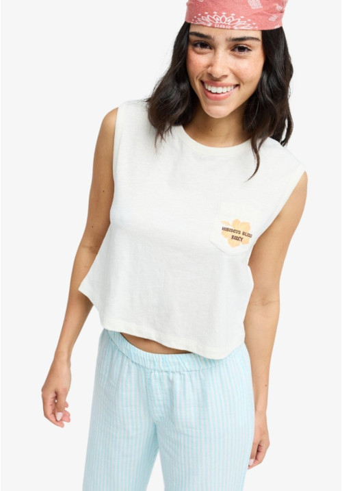 Salt Blocks Muscle - Camiseta de estilo atlético para mujer