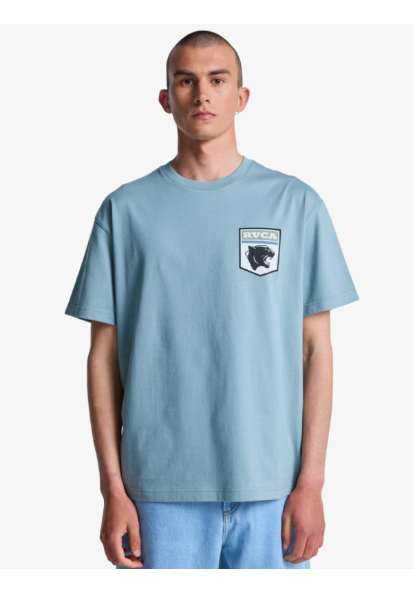 Pantero Camiseta de manga corta Azul Hombre
