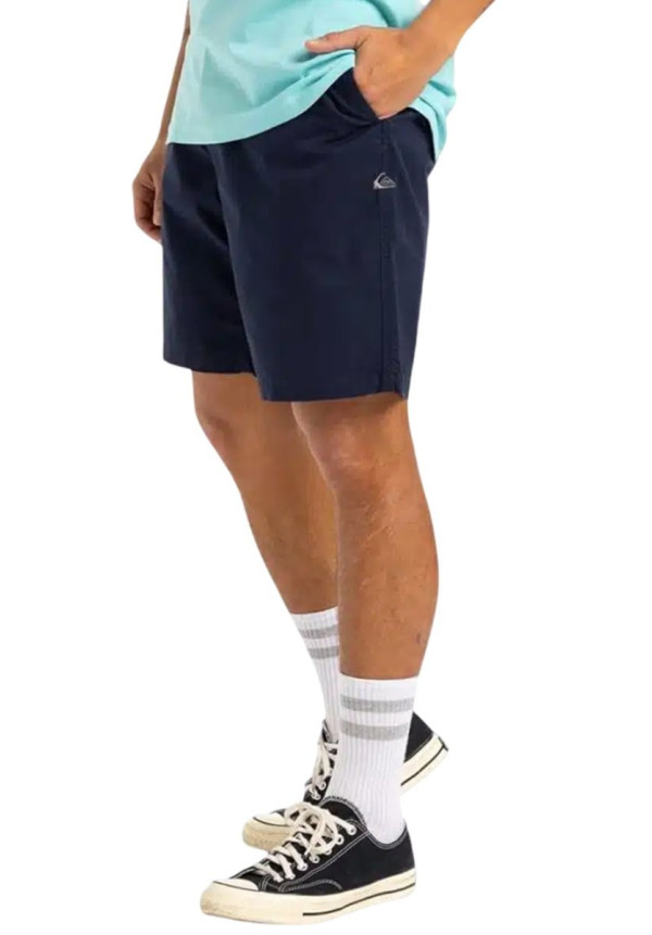 Quiksilver - Pantalón Corto Azul para Hombre - Chino
