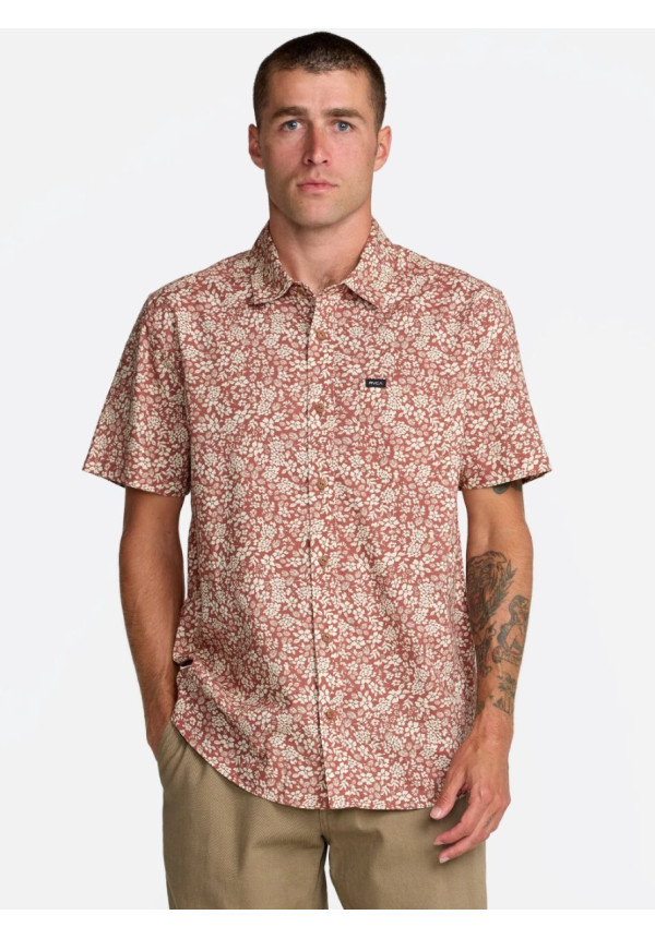 Botanical Camisa de Manga Corta Hombre