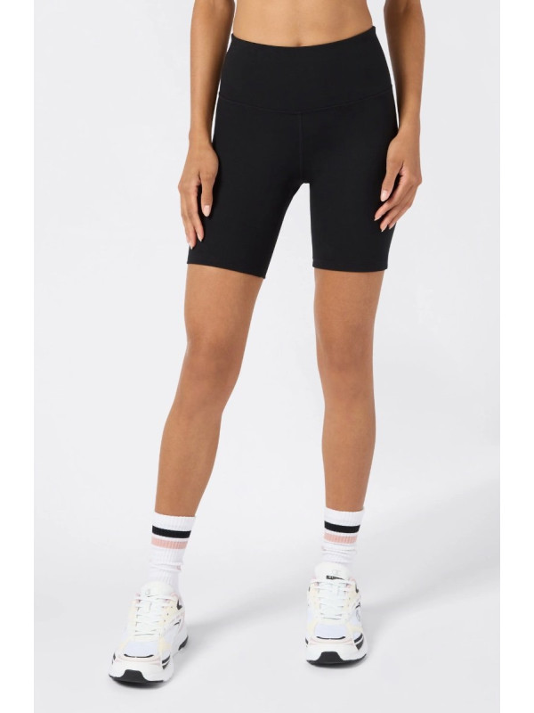 PANTALONES CORTOS MUJER BIKER NEGRO