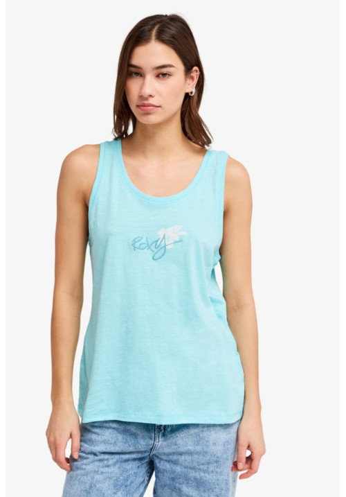 Dream Oasis Camiseta sin mangas Azul Mujer