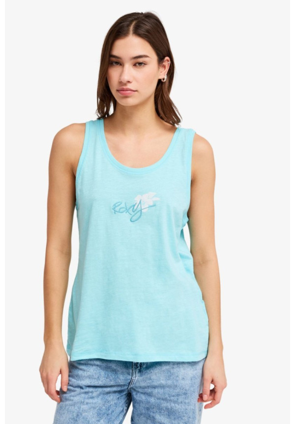 Dream Oasis Camiseta sin mangas Azul Mujer