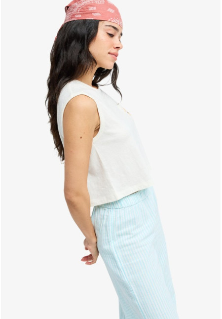 Salt Blocks Muscle - Camiseta de estilo atlético para mujer