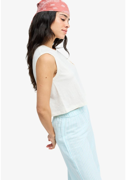 Salt Blocks Muscle - Camiseta de estilo atlético para mujer