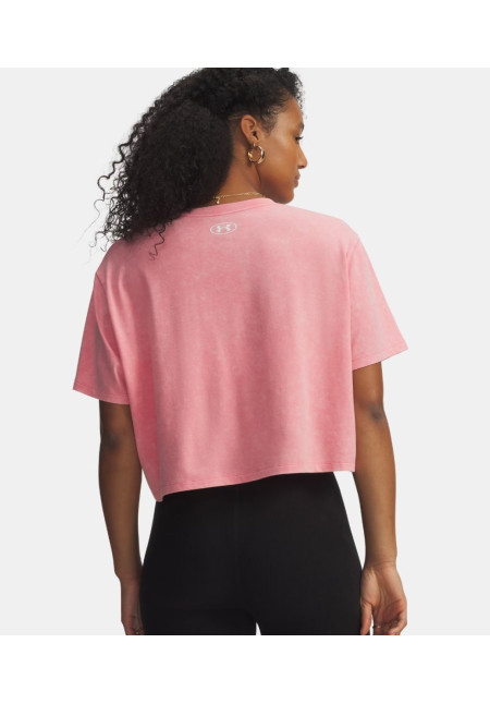 UA Rival Boxy Wash Camiseta para mujer