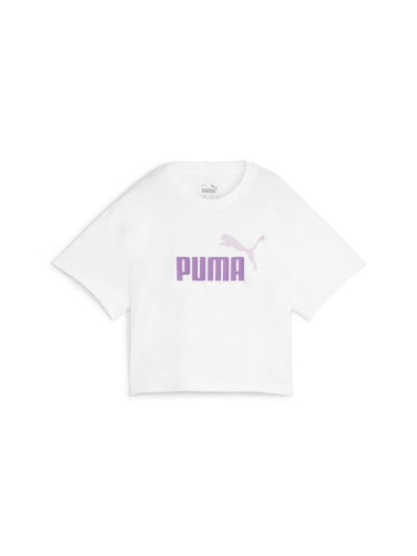 Girls Logo Cropped Tee