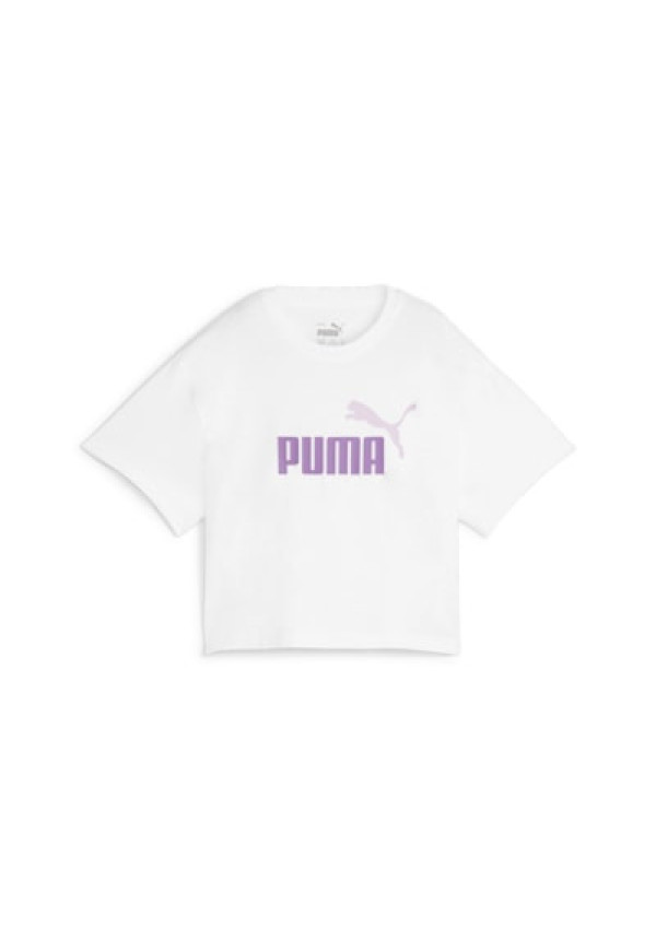 Girls Logo Cropped Tee