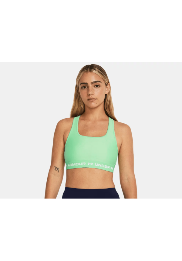 Sujetador deportivo de sujeción media y espalda cruzada Armour® para mujer (350)