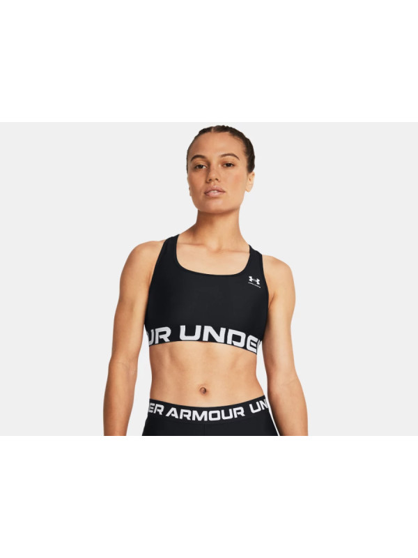 Sujetador deportivo HeatGear® Armour Mid Branded para mujer